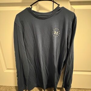 Under Armour Men's Dark Blue Long Sleeve Tee